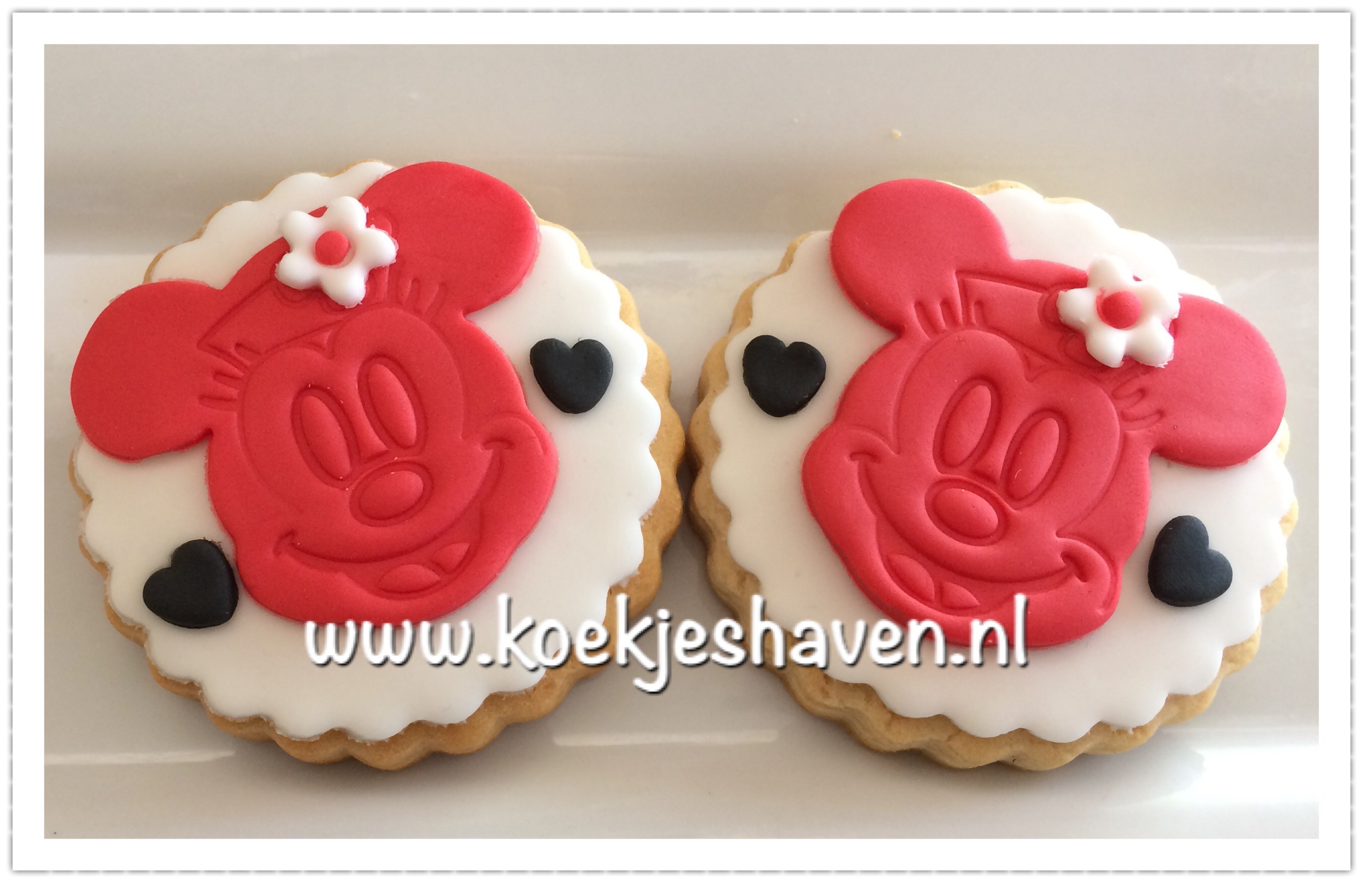 Minnie Mouse Koekjes
