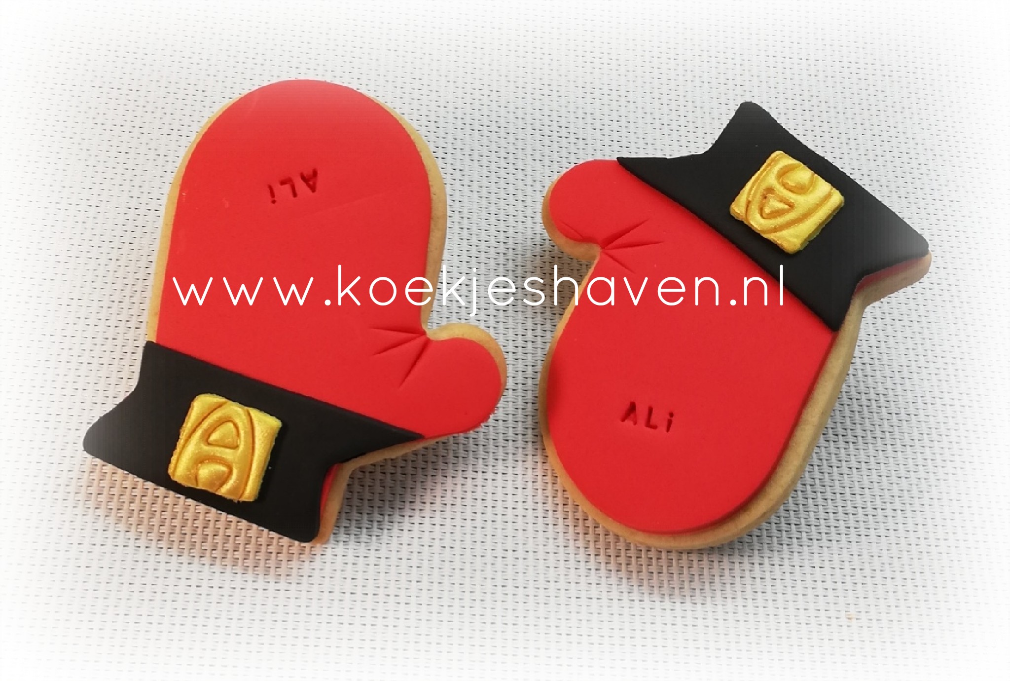 Bokshandschoenen koekjes