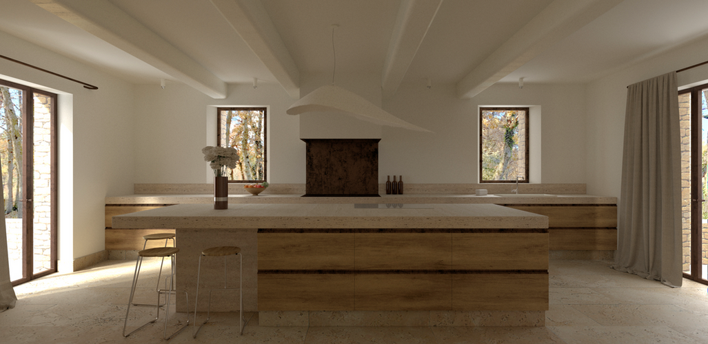 Mas Pronvencal Comtemporain Gordes Luberon