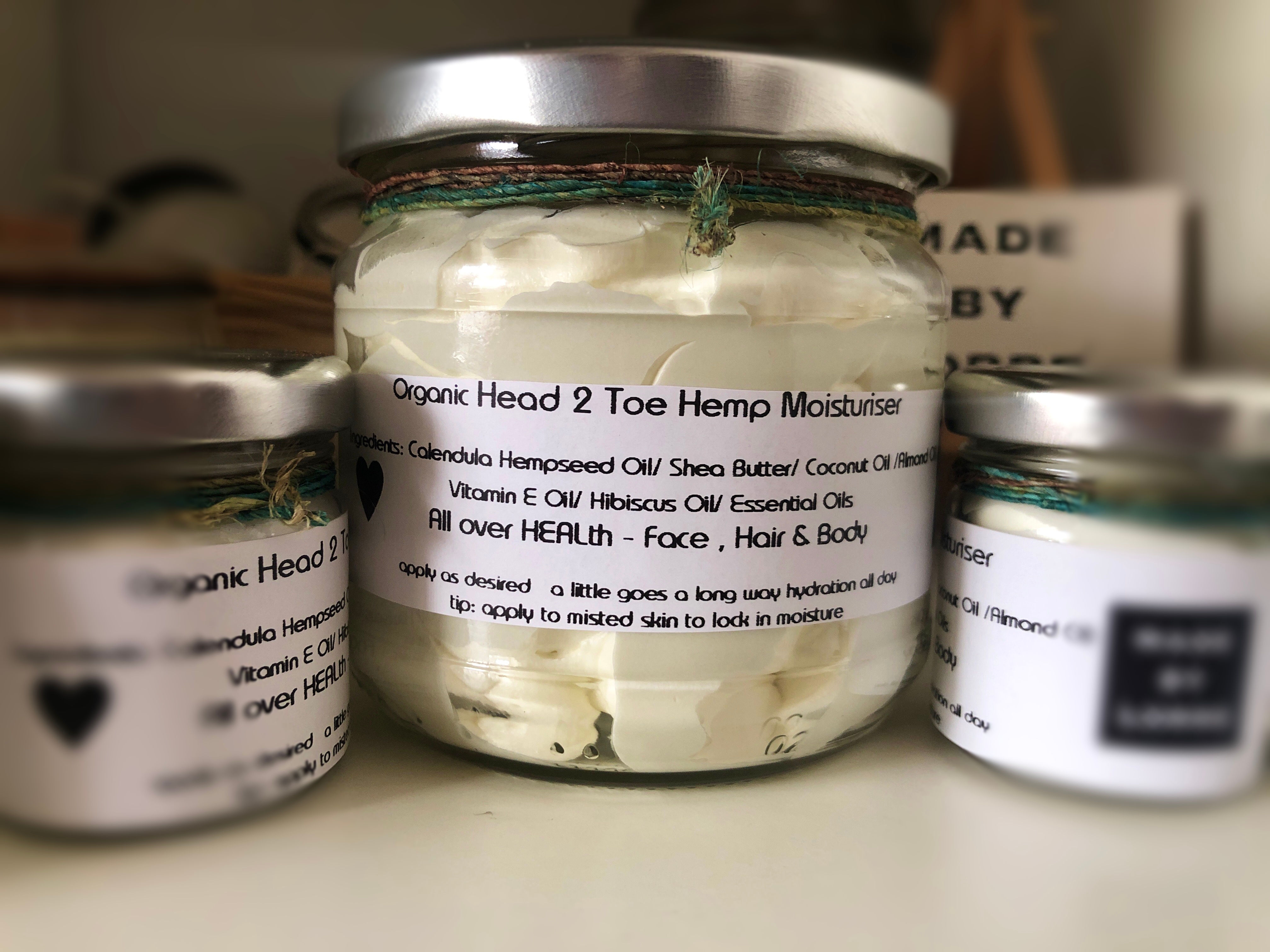 Organic Original Head 2 Toe Hemp Moisturiser