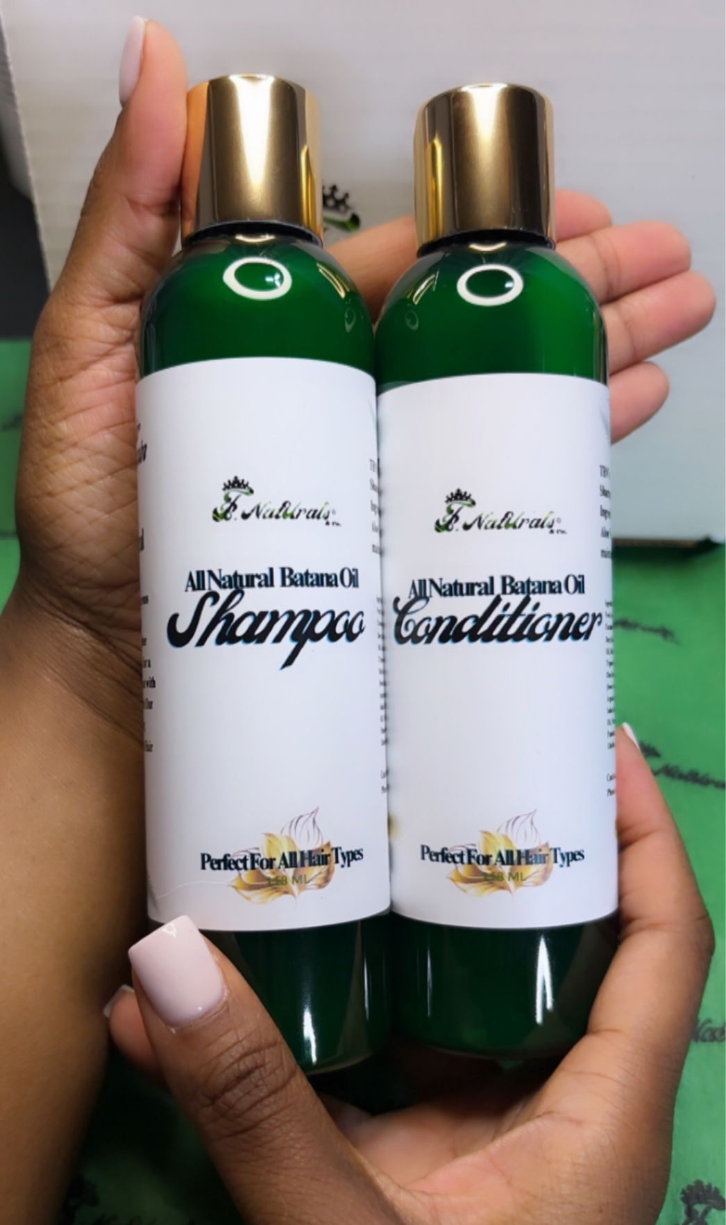 All Natural Batana Oil Shampoo & Conditioner