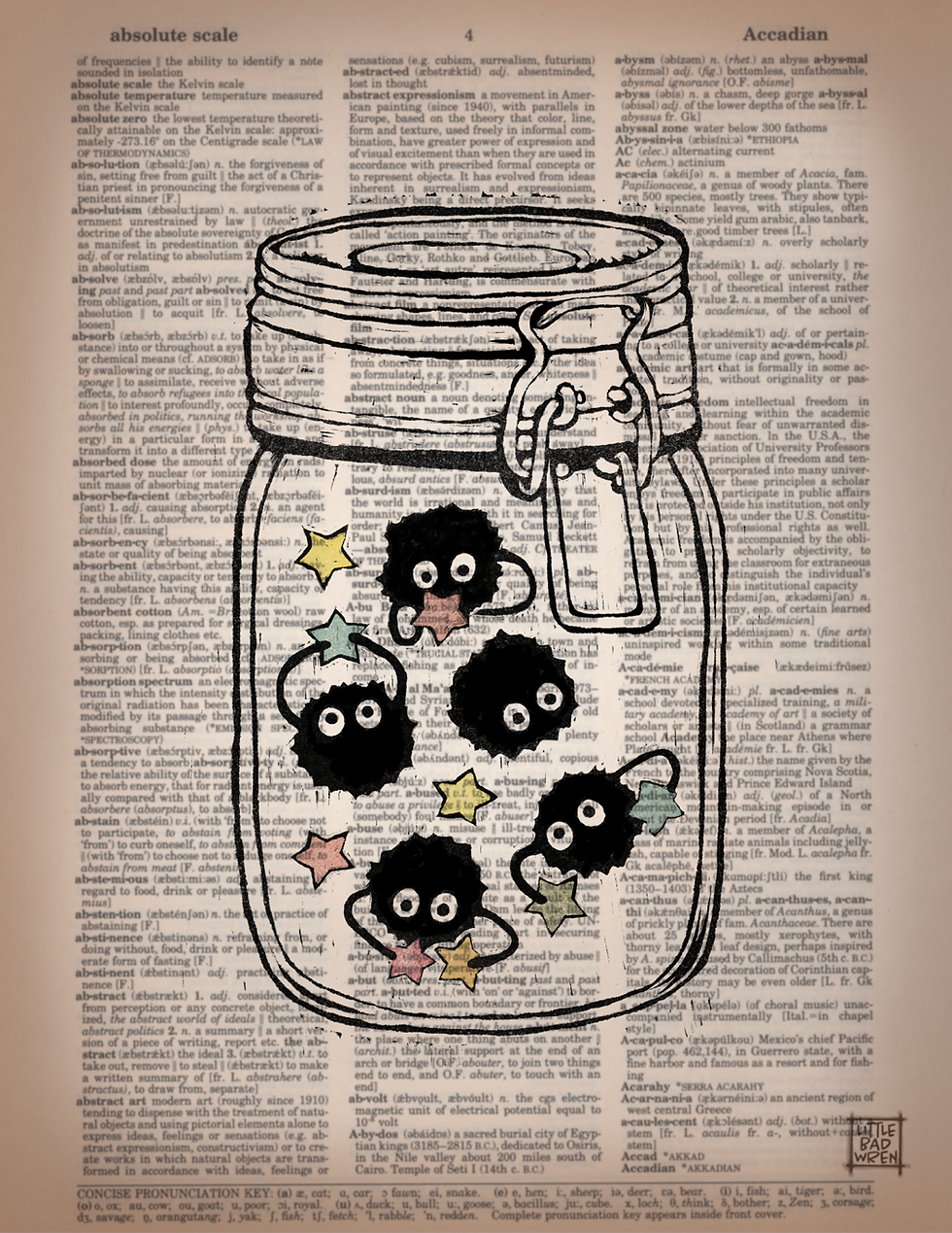 Soot Sprite Jar