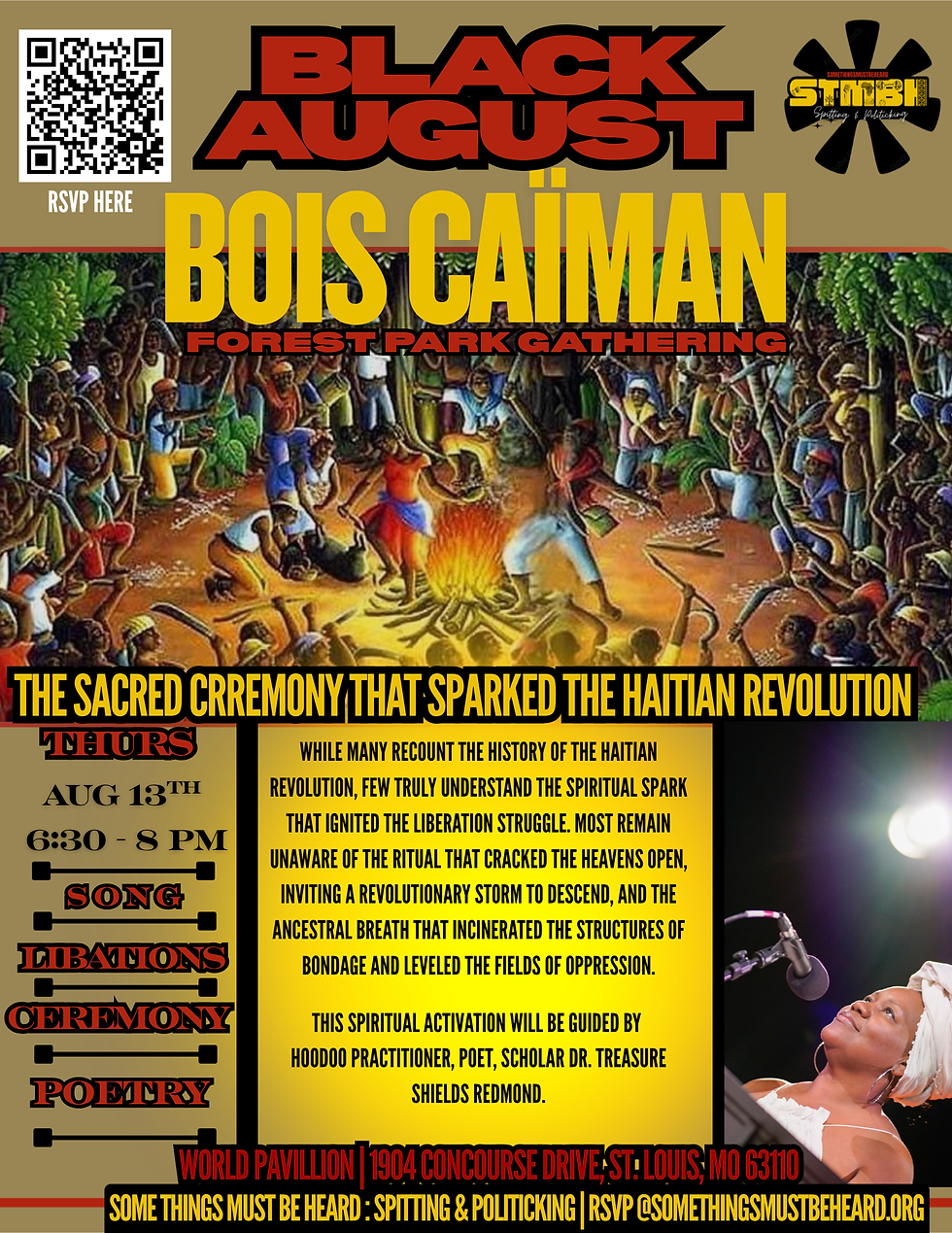 Remembering Bois Caïman: honoring the ancestral fire of the Haitian Revolution
