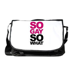 So Gay So What Messenger Bags