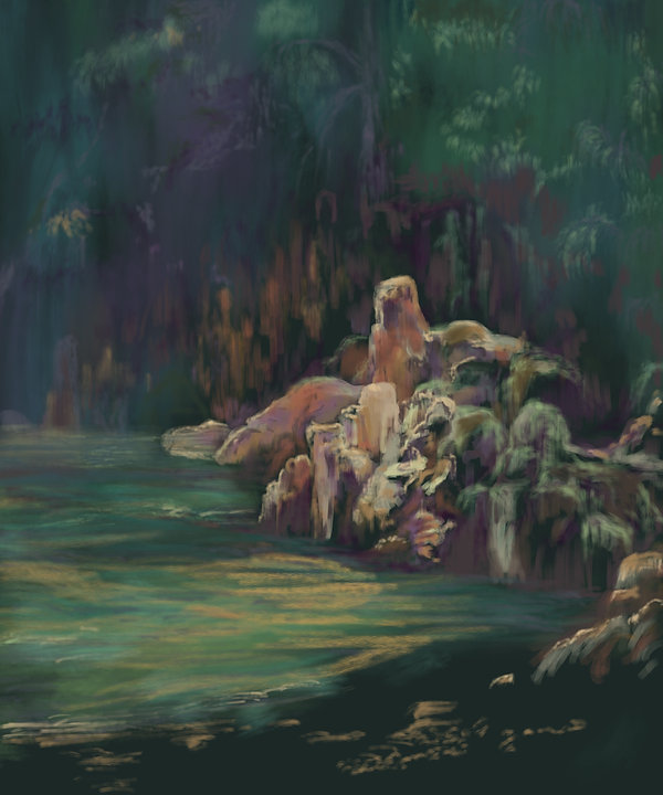 lana duval peinture numérique art contemporain
