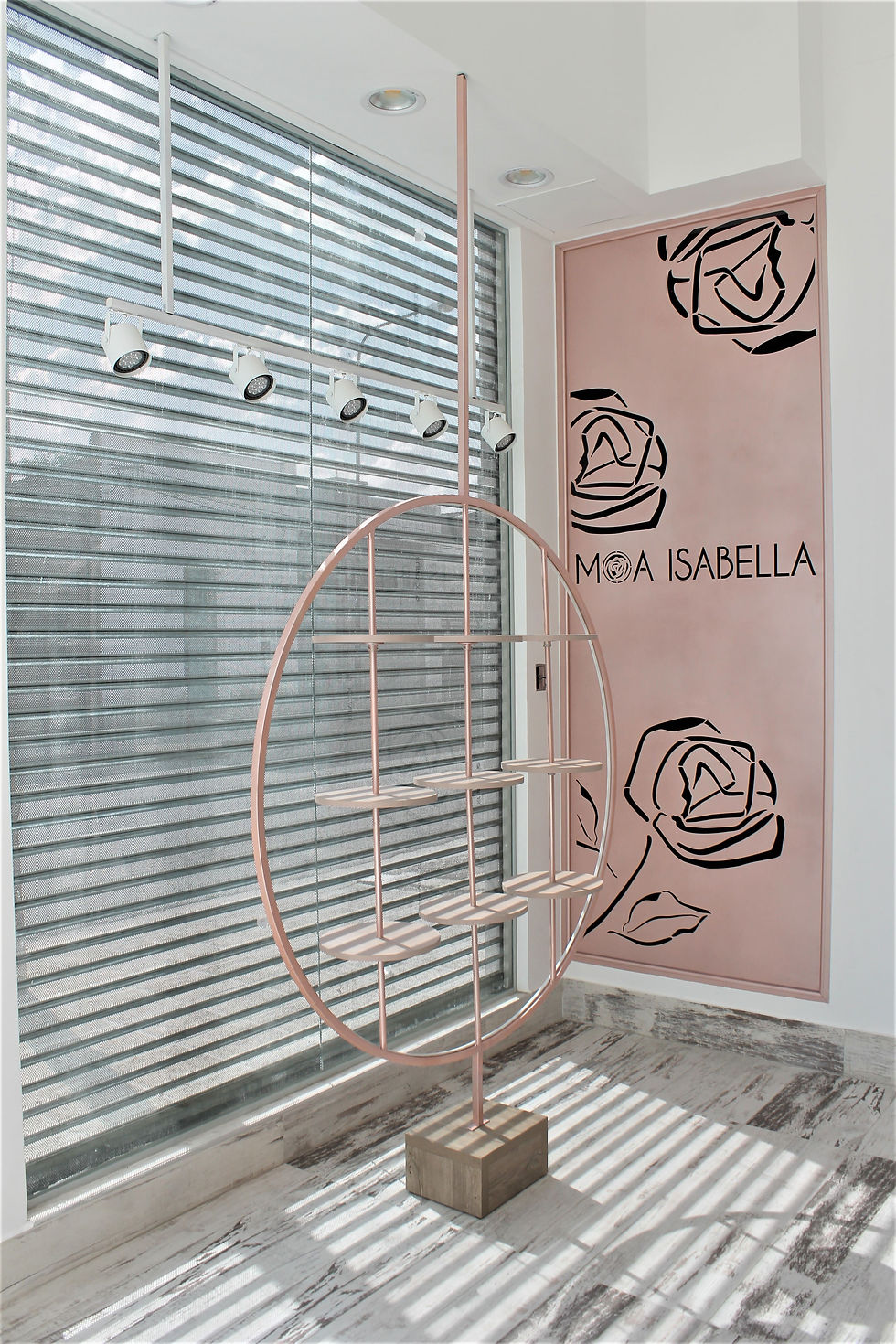 Cerramiento interior y displays