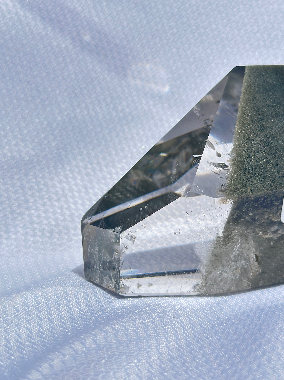 Thumbnail: Lemurian Chlorite Diamond Quartz