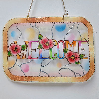 Holy Flower Pastel Glass Art Advanced Certificate Series