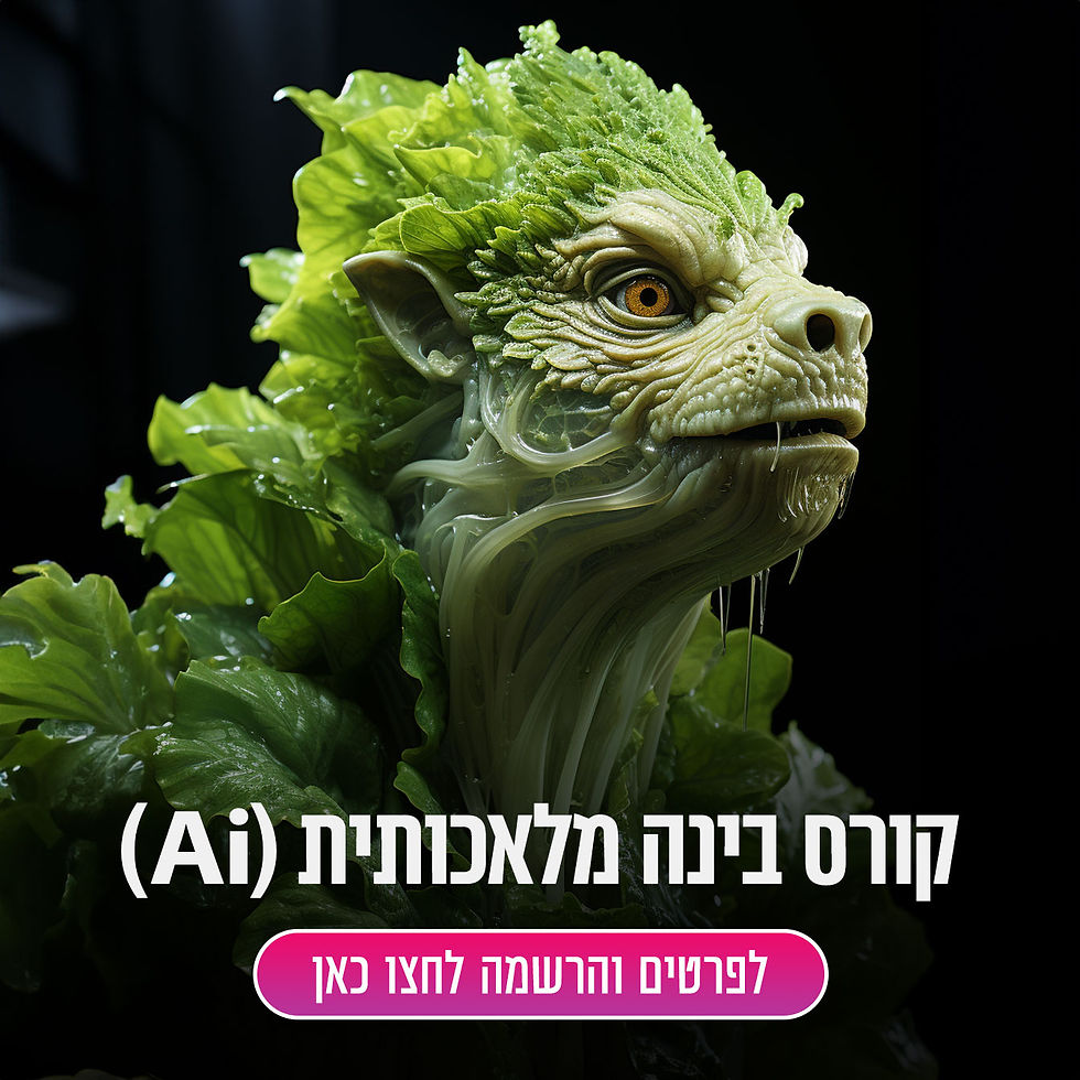 קורס עיצוב בבינה מלאכותית | אביתר אדרי