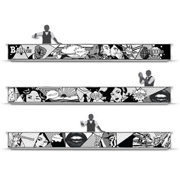 מיתוג אירועים עסקיים  |  אירוע פורים HPE  |  עיצוב ברים