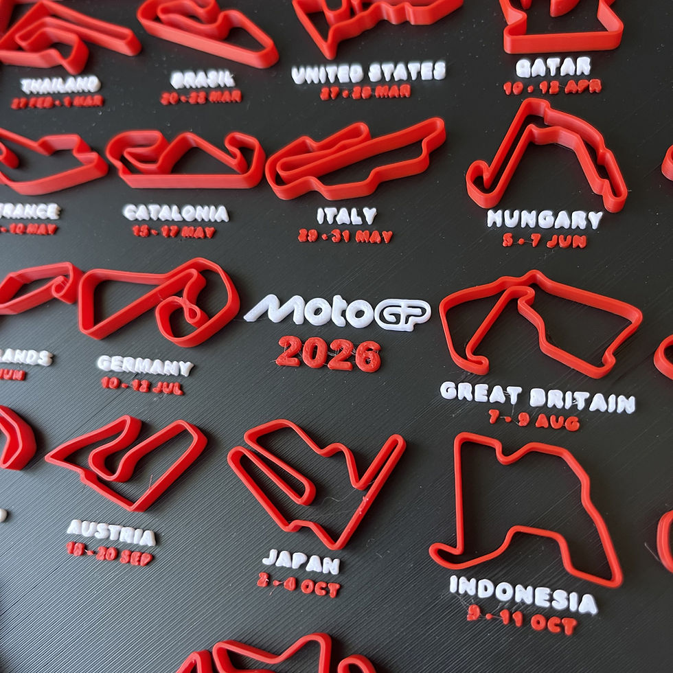 Прев'ю: календар трас MotoGP 2026 3D карта з усіма автодромами сезону