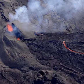 paysages volcan Piton de la Fournaise Réunion 974, Tourisme ULM Réunion, Planetair974