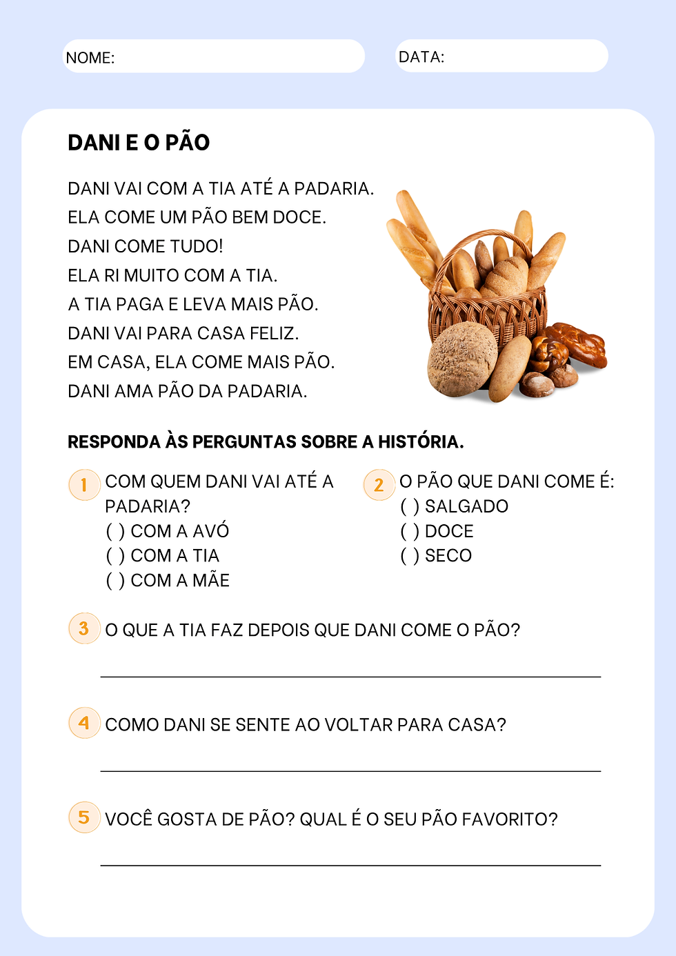 Miniatura: Minhas Primeiras Leituras - Interpretação Textual
