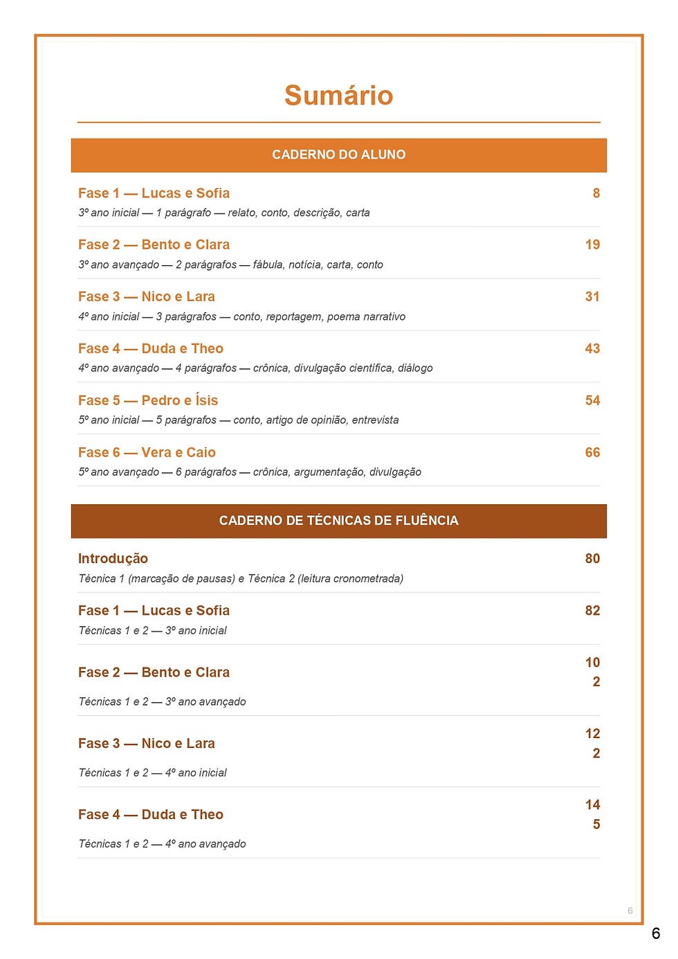 Miniatura: Caderno de Fluência Leitora - Volume 2