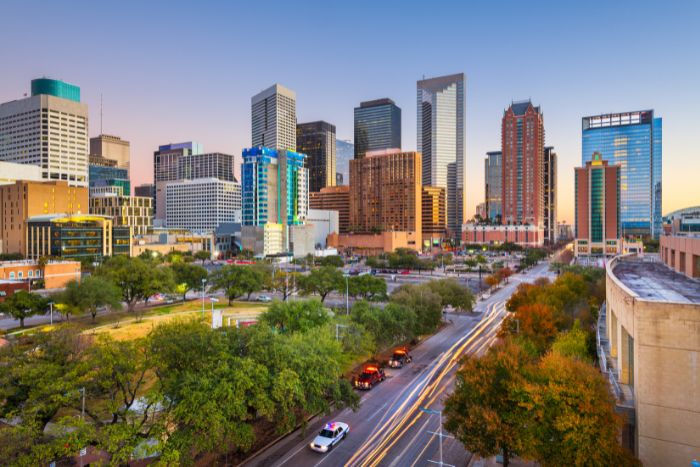 houston tx skyline