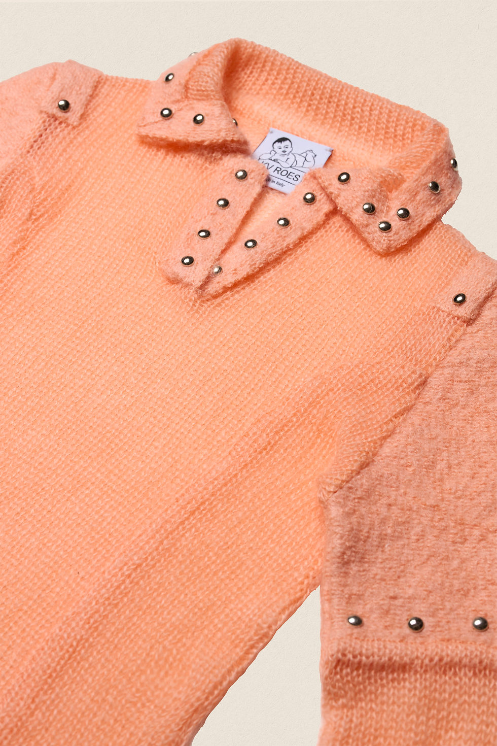 Thumbnail: Longsleeve with studs and dryfelt handfinish (peach)