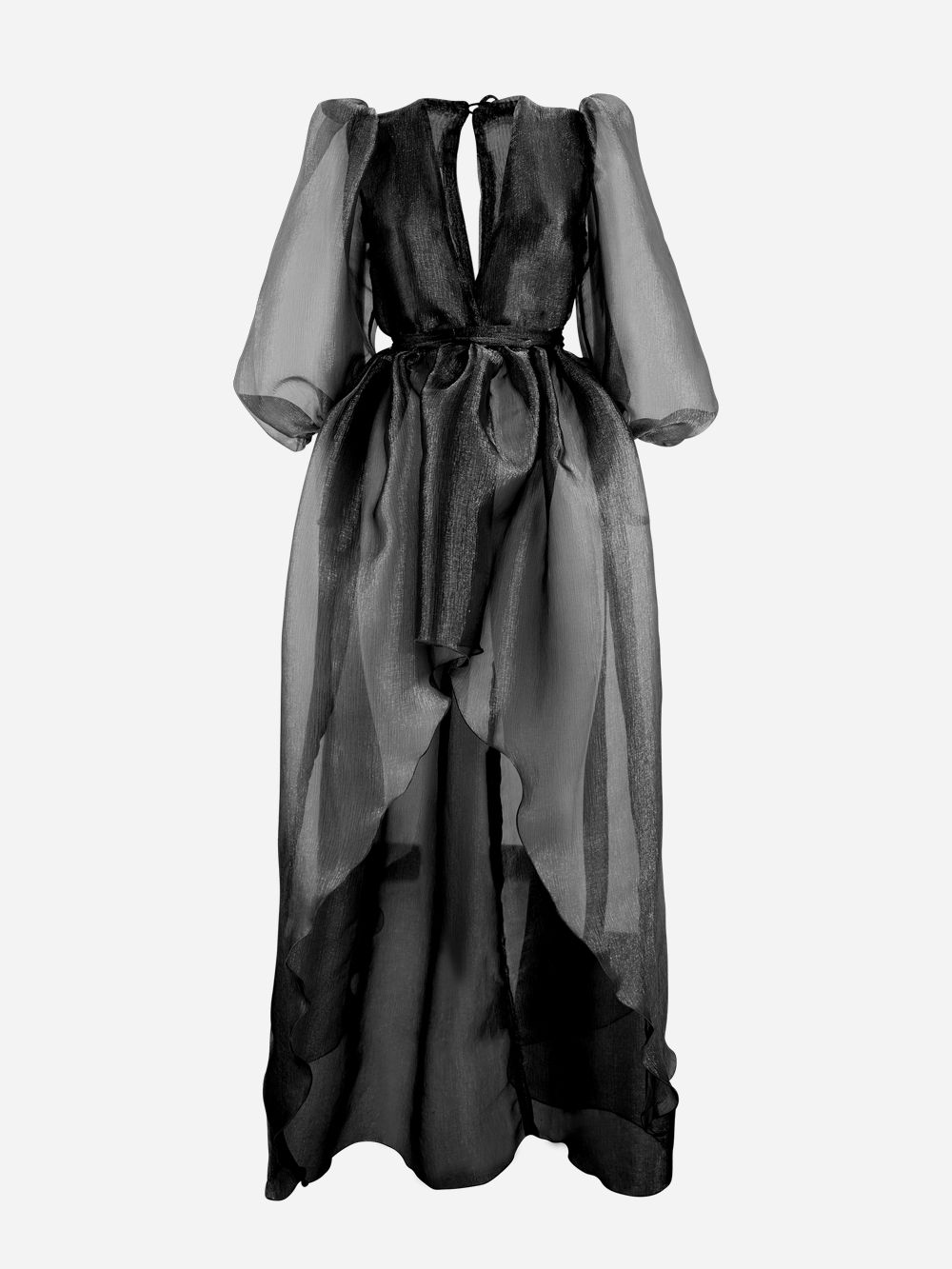 Anais Black Long Dress