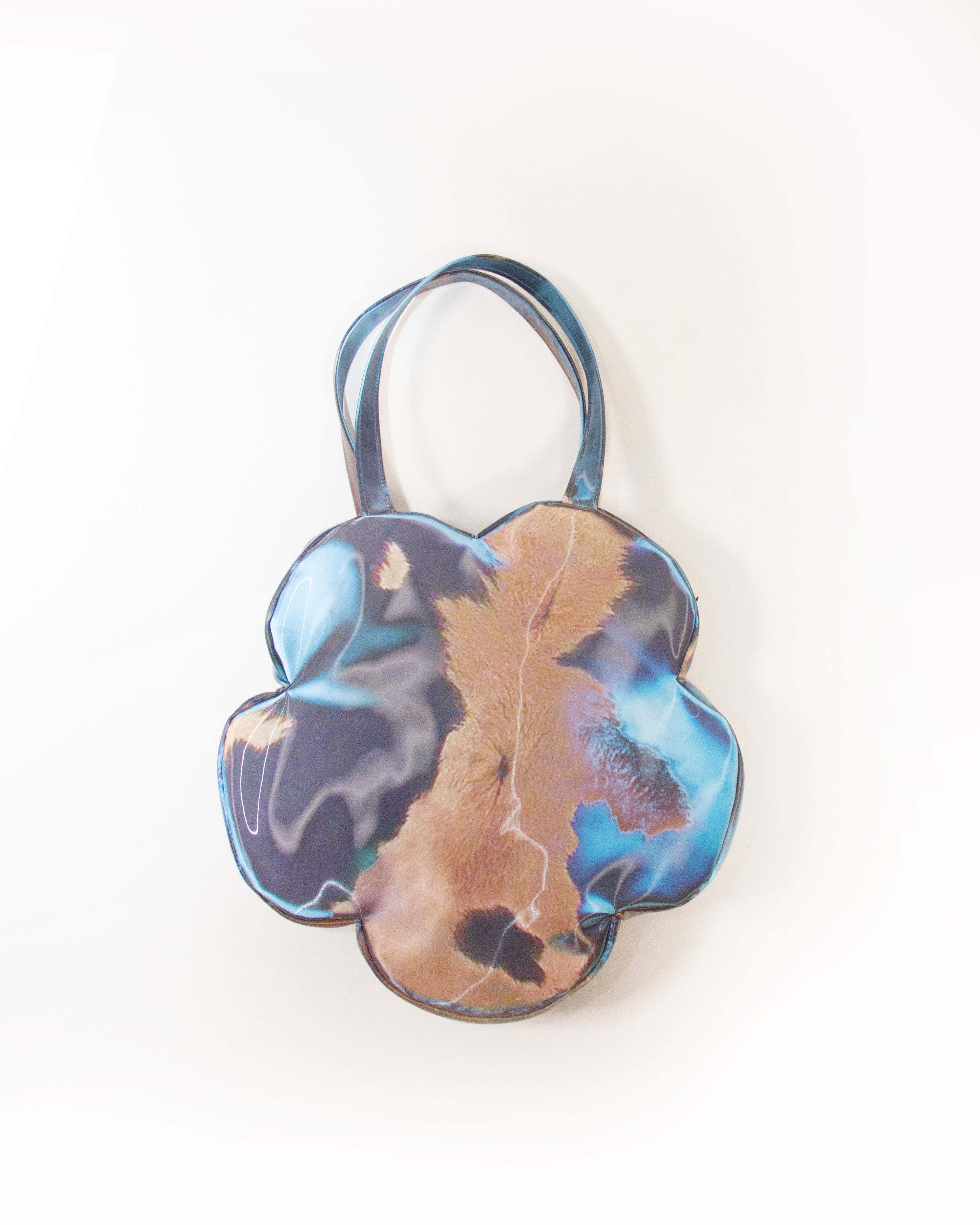 Big Plush Flower Purse