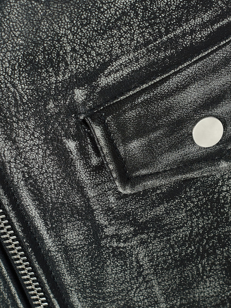 Miniatura: Vintage Classic Biker Jacket
