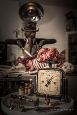 Steampunk Plague Doctor