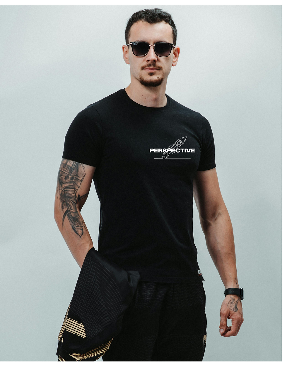 FINE Touch Basic Stylish Comfort Elegant.Cotton t-shirt