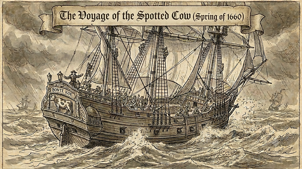 The Voyage of the Spotted Cow (1660)