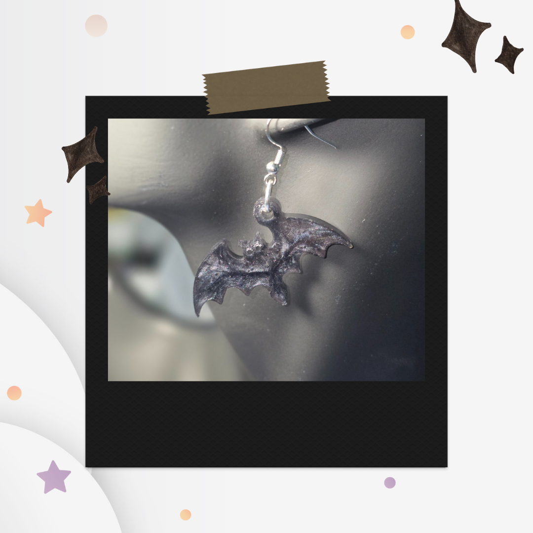 Bat Earrings