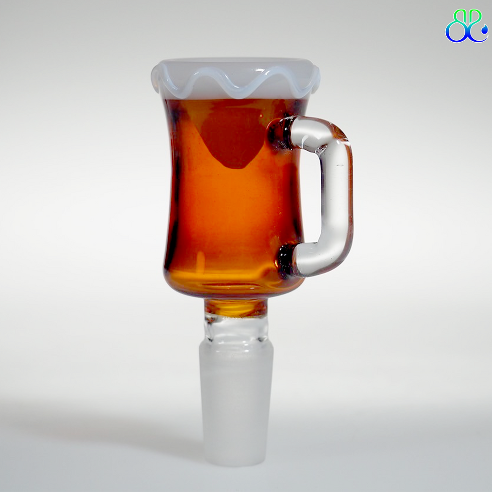 ภาพขนาดย่อ: 14mm Slide Beer Glass with Handle 1 Hole