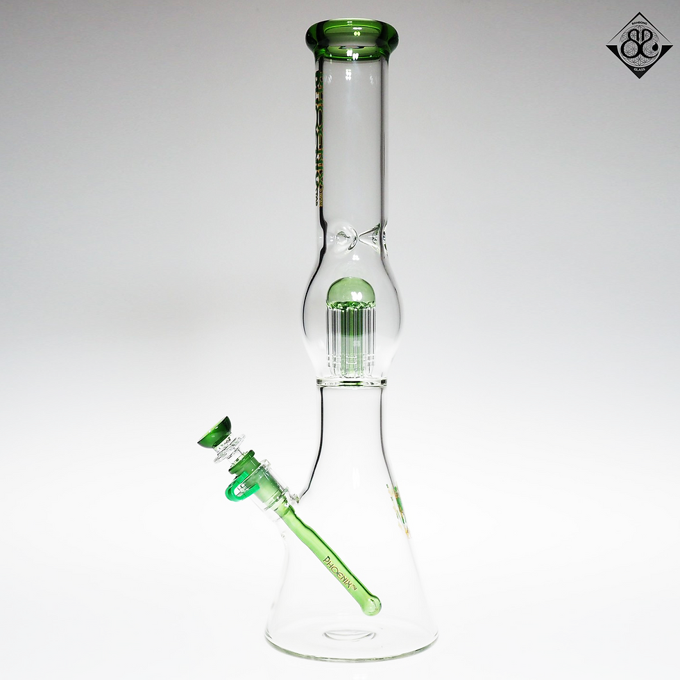 Thumbnail: บ้องแก้ว | PHX 17Inches Double Percolator Upper 8arms Perc Beaker