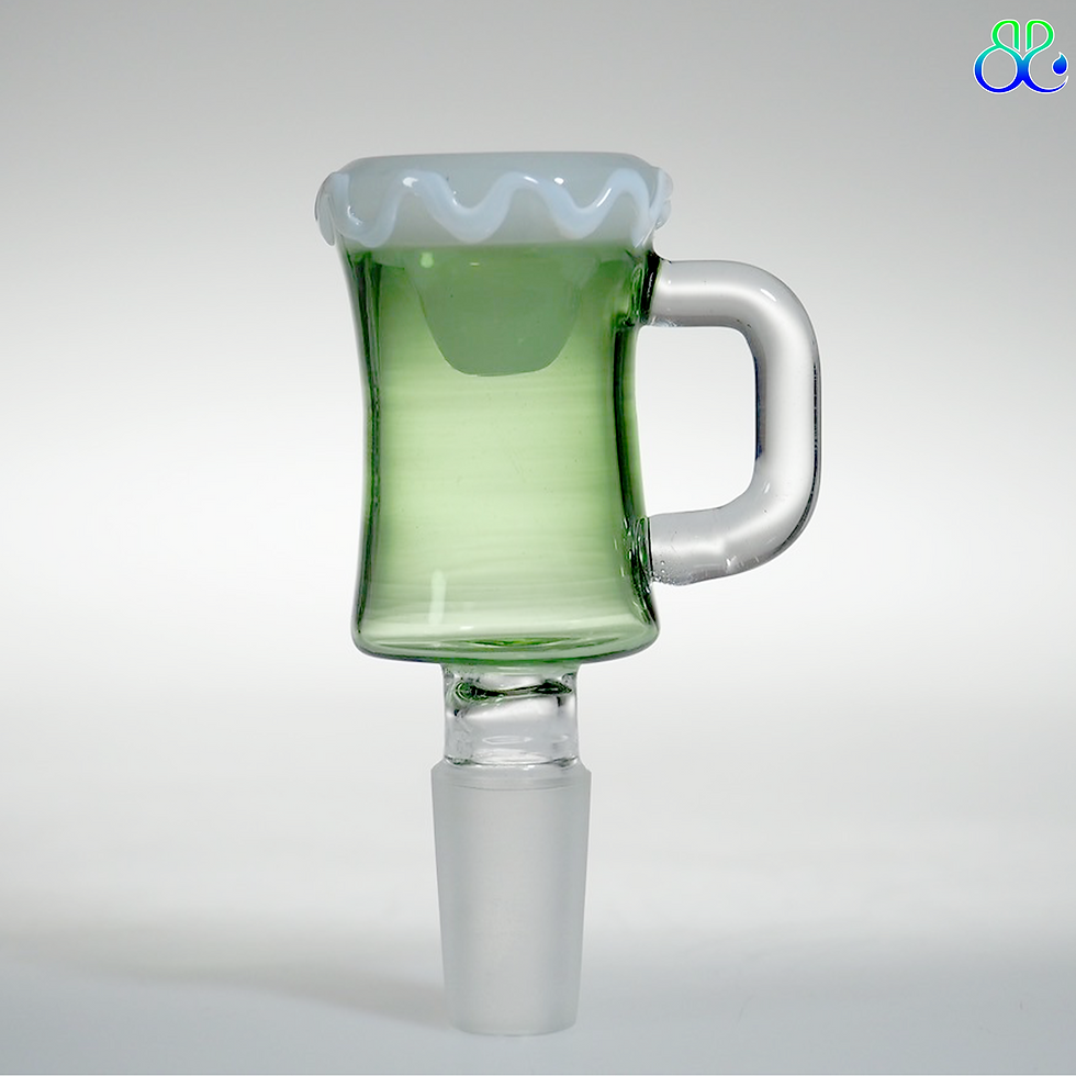 ภาพขนาดย่อ: 14mm Slide Beer Glass with Handle 1 Hole