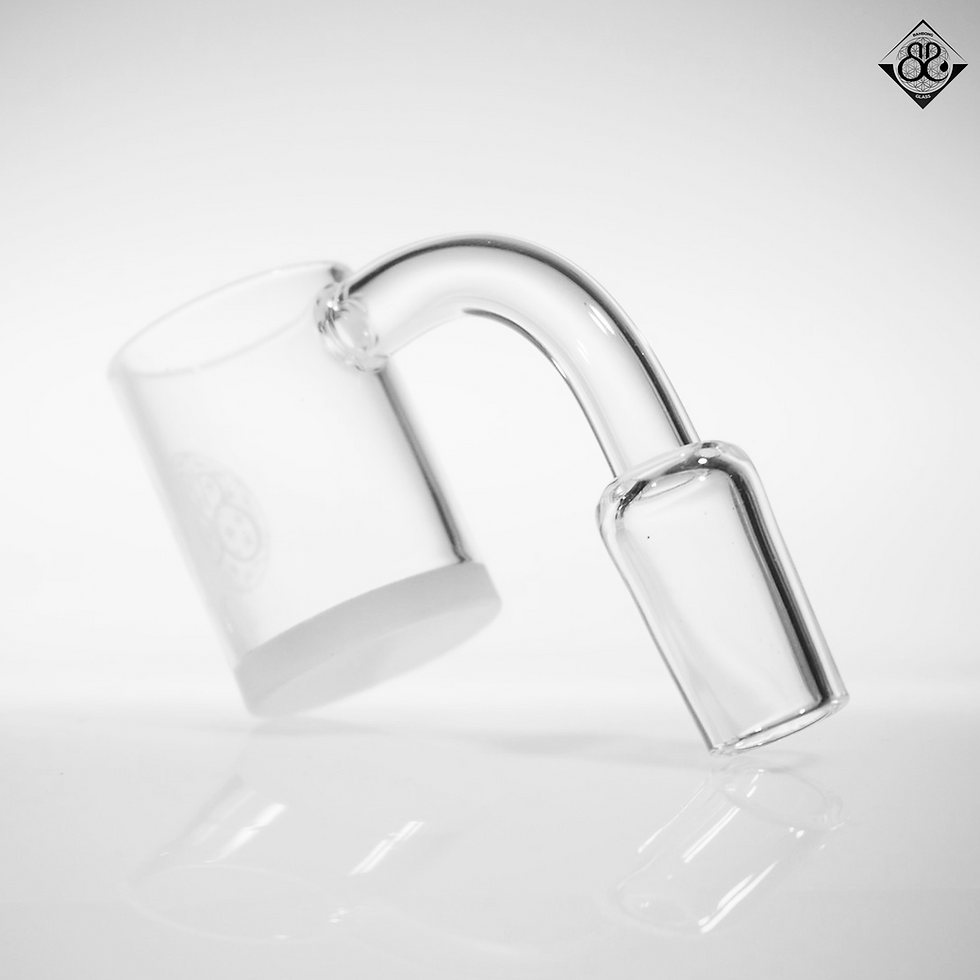 Thumbnail: 14mm White Bottom Quartz Banger 
