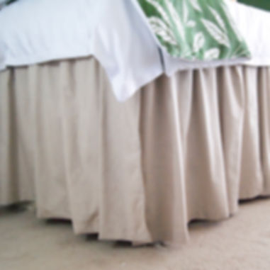 FULL/XL FULL - END OF BED SKIRT - 36" LONG
