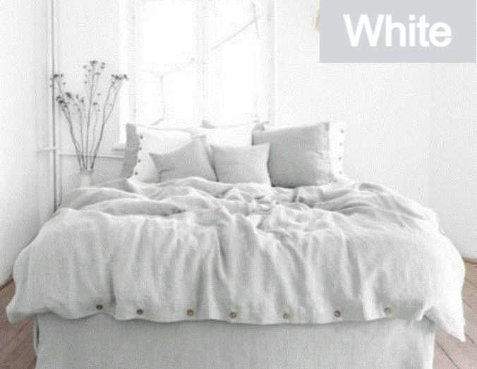 Thumbnail: 100% French Linen Duvet       #44-AE-117