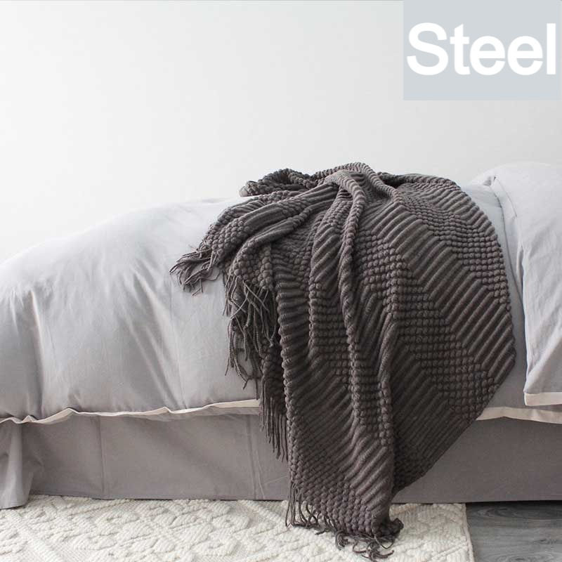 Thumbnail: Squares & Lines - Soft and Cozy Throw     #42-AE-454