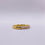 Thumbnail: Simple Claw Set Yellow Half Eternity Ring