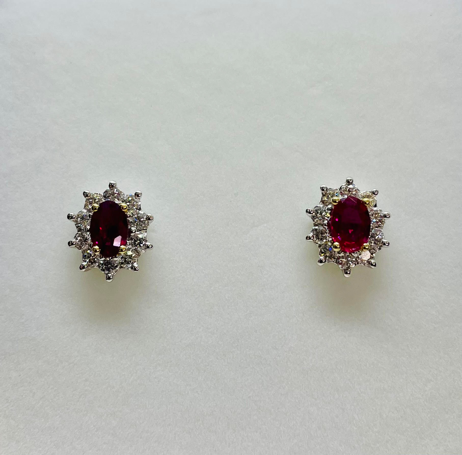 Traditional Ruby Earrings