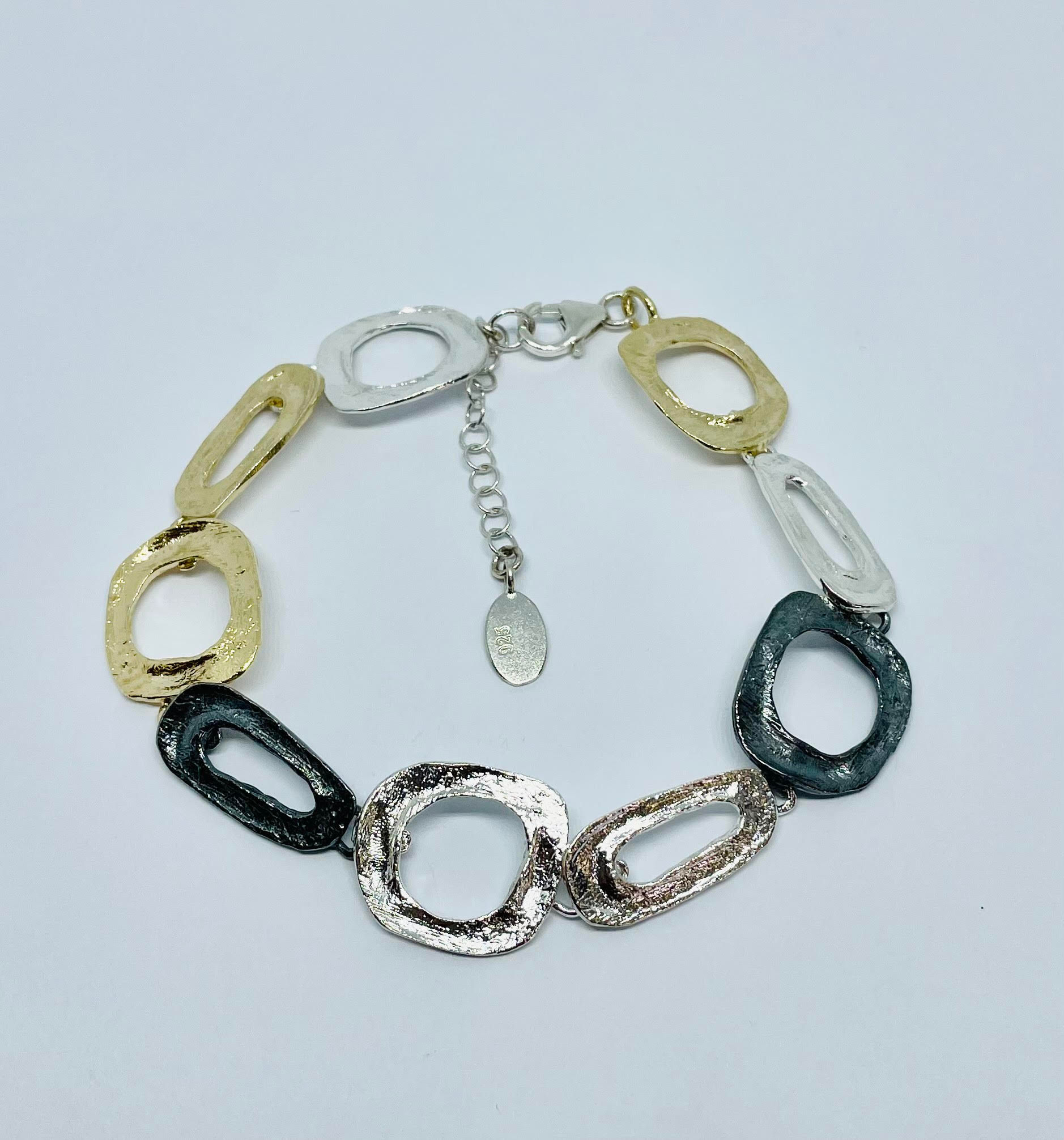 Rough Circles Bracelet