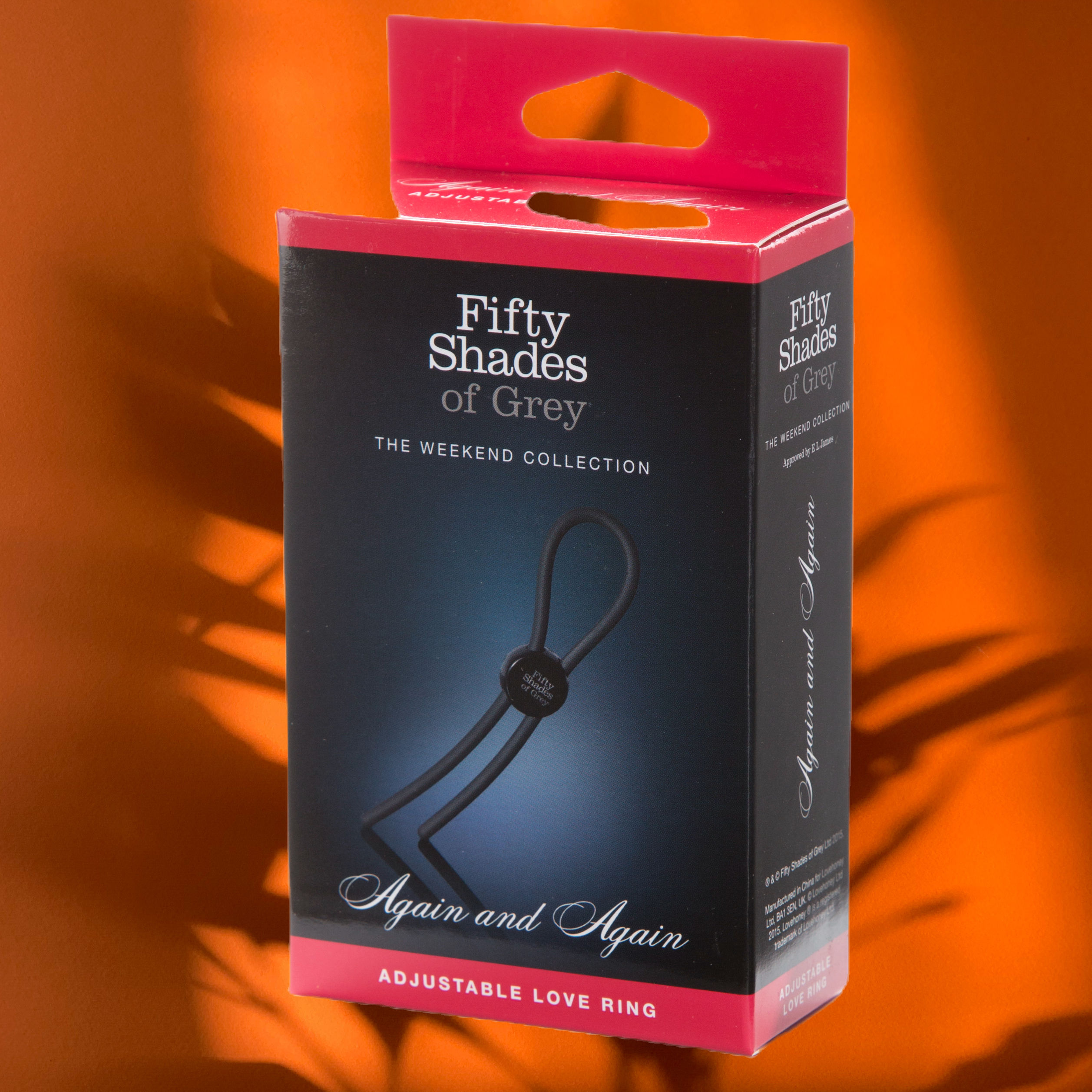 Fifty of Grey Again and Again Adjustable Cock Ring