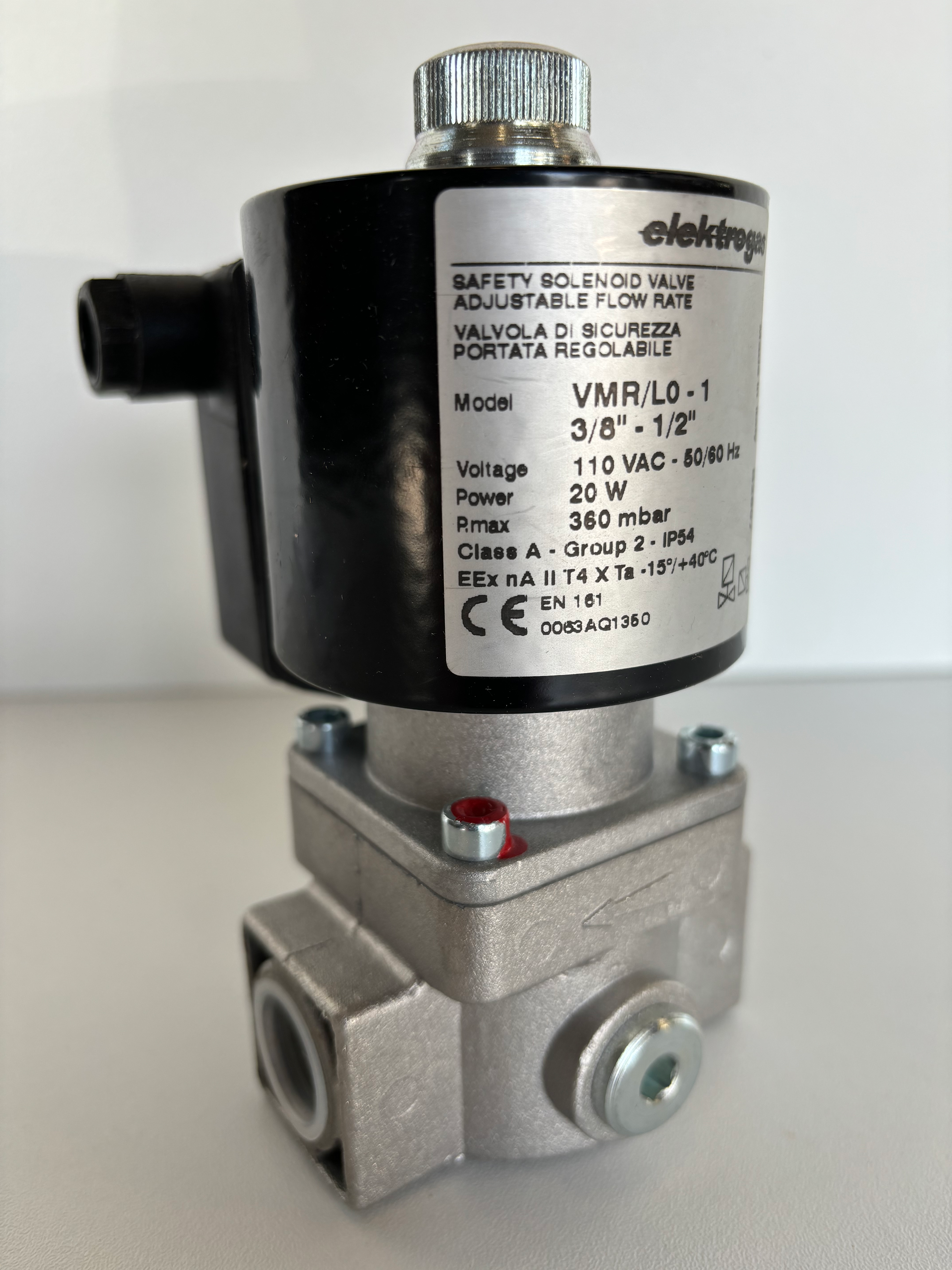 VMR1 - Electrovanne gaz 1 1/2“ 110 VAC - Elektrogas