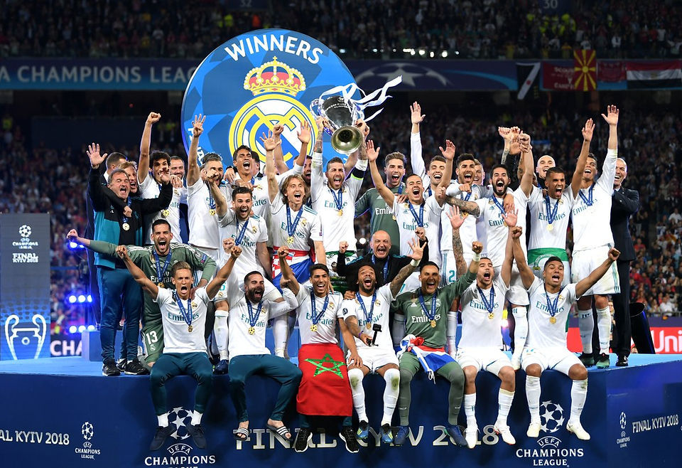 Le Real Madrid remporte la C1.