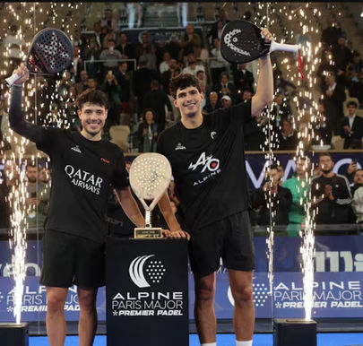 Agustín Tapia et Arturo Coello, Vainqueurs de l'Alpine Paris Major Premier Padel pour la 3ème Fois d’Affilée !