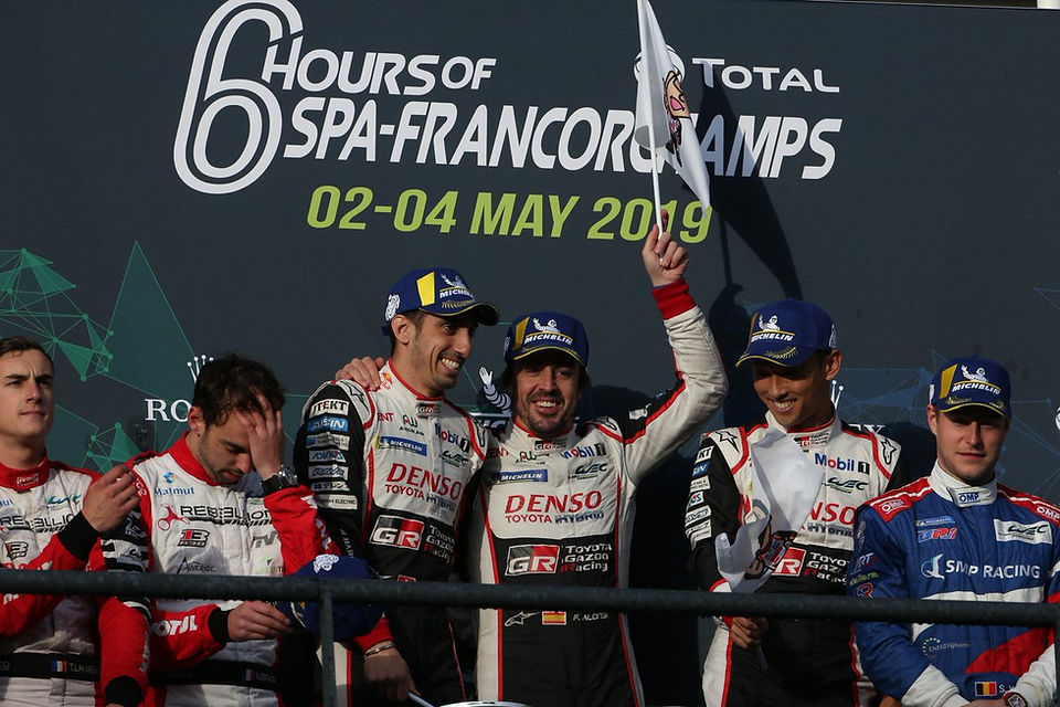 podium toyota