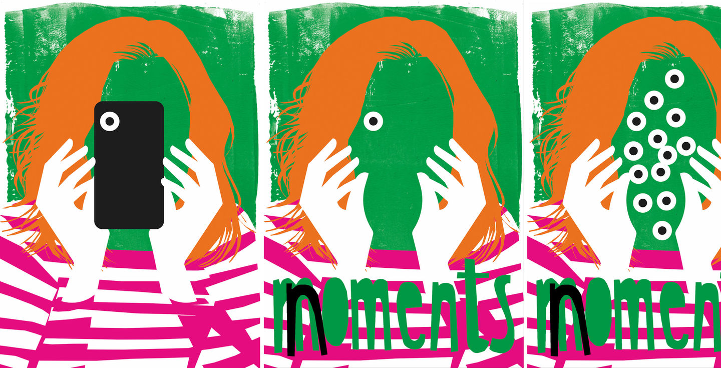 Plakat, Regensburg, Selfie, Collage Art
