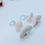 Thumbnail: Miniature Colt Vertebral Endcap & Rose Quartz Drops
