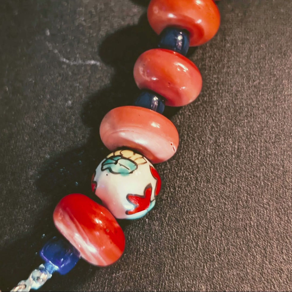 The Environmentalist's Statement Necklace - Wild Boar Metacarpal Necklace