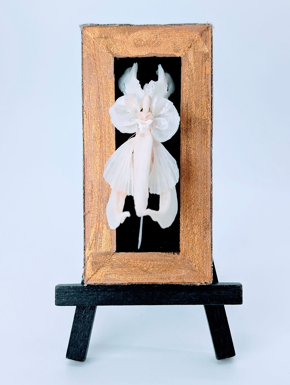 Thumbnail: Prehistoric Orchid Miniature Sculpture | Bone & Blossom Collection