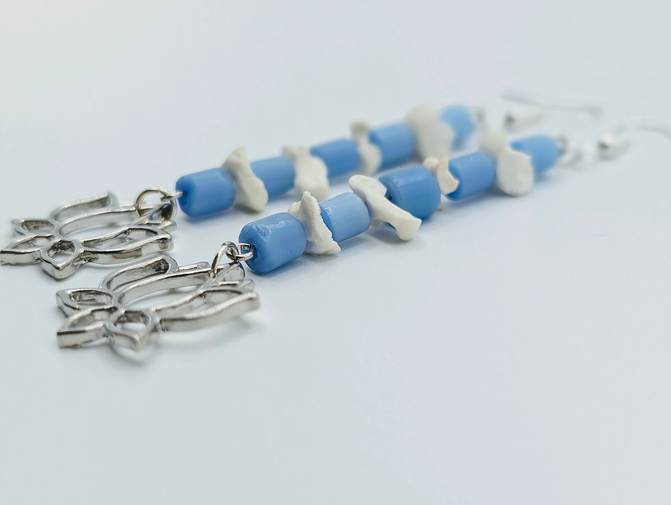 Thumbnail: Squirrel Tarsal & Epiphysis Earrings