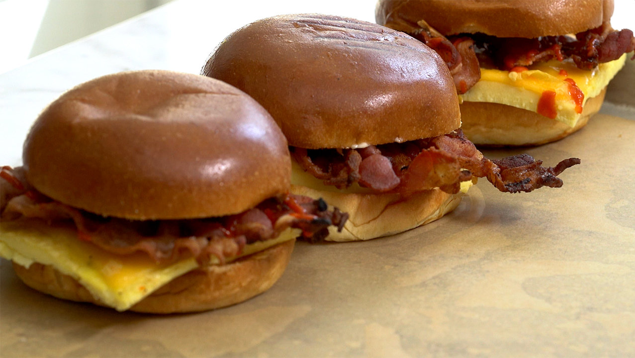 Arranged Food and Objects