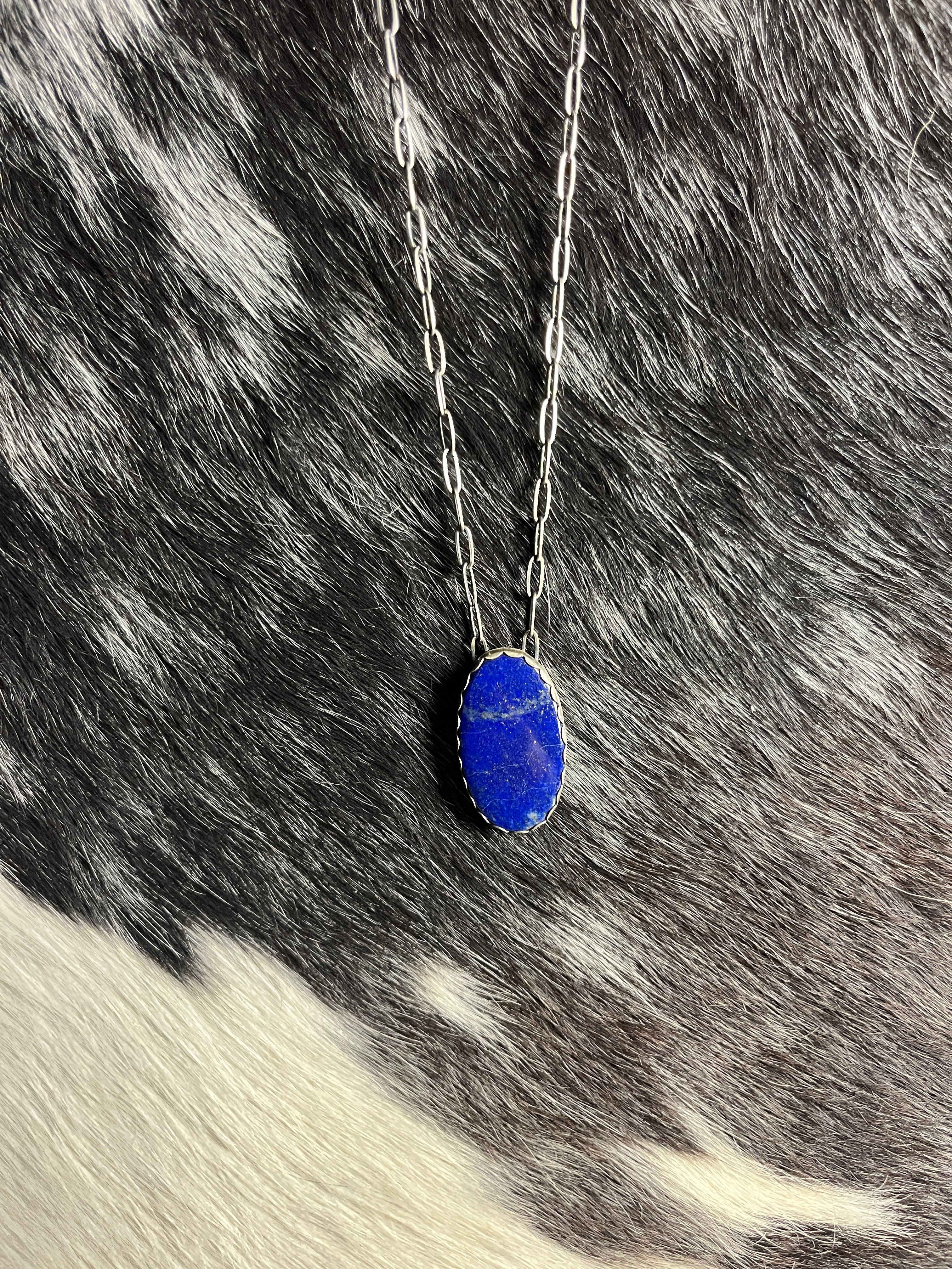 Blue Lapis Handmade Necklace