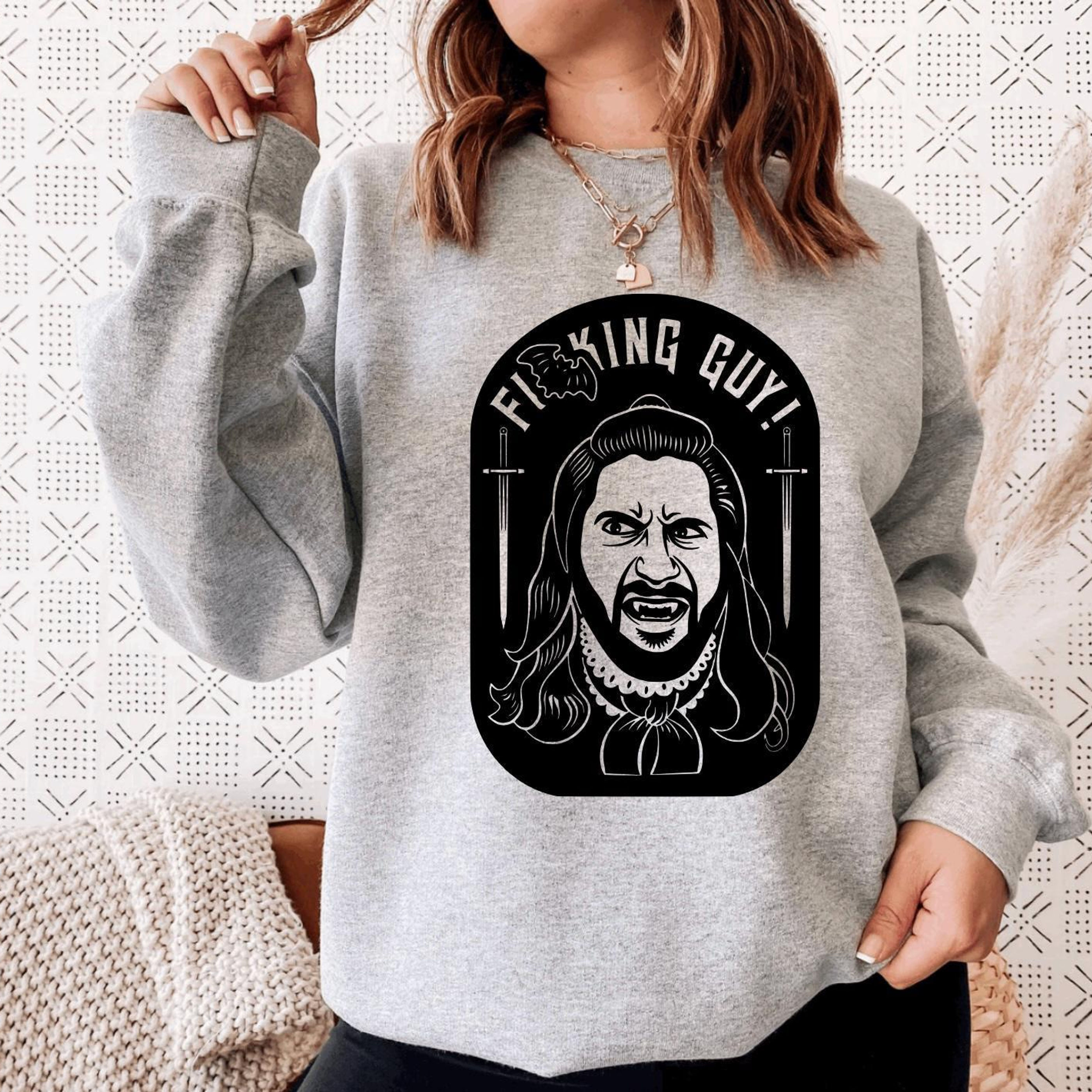 What We Do In The Shadows Sweatshirt, Nandor Inspired Hoody